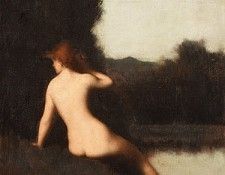 henner jean jacques a bather. ������, ���-���