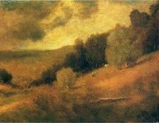 Inness George Stormy Day. , 