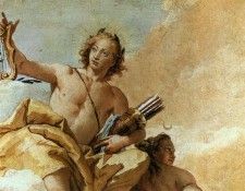 Tiepolo Villa Valmarana Apollo and Diana. ,  