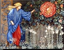 Burne-Jones The Heart Of The Rose 1901 mln. �����, ������ ����