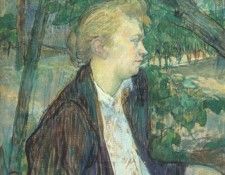 lautrec gabrielle 1891. -,  