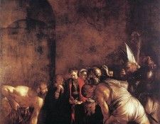 Caravaggio - Burial Of St Lucy. ,   