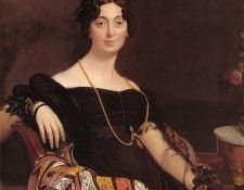 Ingres Madame Jacques Louis Leblanc. ����, ��� ����� �������