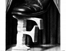 Z 006 The F was Firmly Flattened ChrisVanAllsburg sqs. Allsburg,  