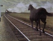 Colville, Alex - Horse and Train (end. , 
