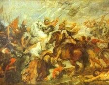 Peter Paul Rubens - Henry IV at the Battle of Ivry. ,  
