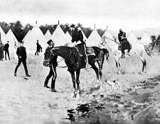Fr 020 A Modern Cavalry Camp FredericRemington sqs. Remington, 