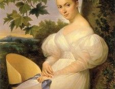 Portrait of a Woman Seated Beneath a Tree. �������� ���������� ������