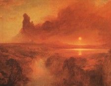 Church Cotopaxi, 1862, oil on canvas, John Astor Collection,. , 