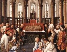 Weyden Exhumation of St Hubert. ,   