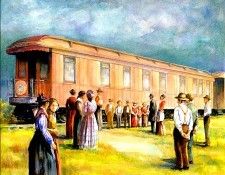 Ronald Himler Train to Somewhere 009 sqs. Himler, 