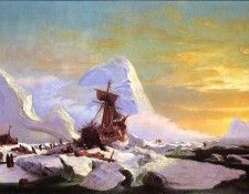 Bradford William Crushed in the Ice. ��������, ������