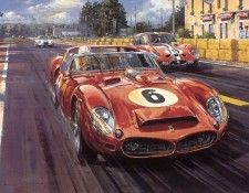 Cma 051 1962 le mans ferrari 330 driver phil hill. ��� ���