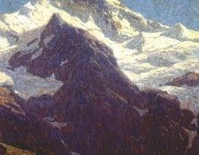 payne snowcapped mountains (jungfrau, switzerland) c1923-4. ����, S
