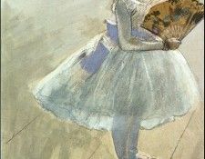 Degas Dancer with a Fan, 1879. , --