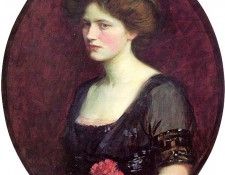 Portrait of Mrs Charles Schreiber CGFA. ,  