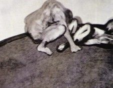 Bacon Two Figures in a Room, 1959. , 