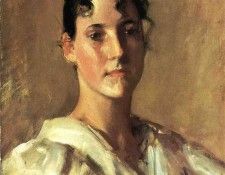 Chase William Merritt Portrait of a Woman2. Чейз, Уильям Мерритт