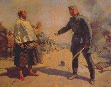 gerasimov,s mother of the partisan 1943. , 