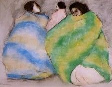 Gorman, RC - Three Women in Blankets (end. ,  