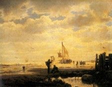 Achebach Andreas Bringing In The Catch. Achebach, 