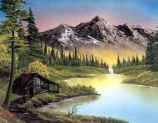 bob ross csg001 mountain retreat. , 