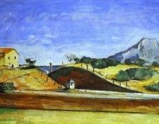 Cezanne - The Railway Cutting. ������, ����