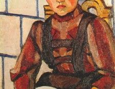 popova portrait of the artists sister 1908-9. 