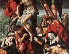 HEMESSEN Jan Sanders van The Descent From The Cross. Hemessen, �� ������� ���