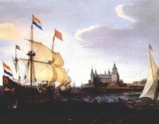 vroom dutch ships in the sound probably-1614. , 