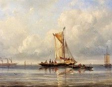 Pleysier Ary Fishing In A Calm. Pleysier, ���