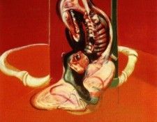 Bacon Three studies for a crucifixion, right 1962, Staatsgal. , 
