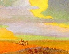 Berninghaus Oscar E Traveling North At Sunrise. Berninghaus, ����� ������