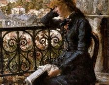 Heyerdahl Hans Olf At the window Sun. , 