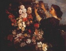 courbet the trellis 1863. , 