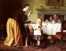 Cope Charles West Breakfast Time. ,  