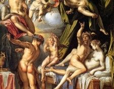 Wtewael J Mars and Venus surprise Vulcan Sun. Wtewael 