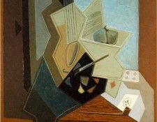 Gris The painters window, 1925, 100x81 cm, The Baltimore Mu. , 