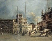 GUARDI Francesco The Torre del Orologio.  