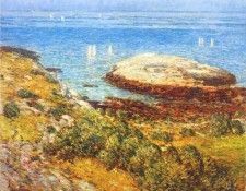 hassam early morning calm 1901. , 