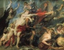 Rubens The Consequences of War Palazzo Pitti. ,  