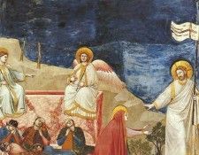 Giotto   Scrovegni   [37]   Resurrection Noli me tangere.   