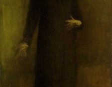 Whistler Brown and gold, 1895-1900, 95.8x51.5 cm, Hunterian . ,   