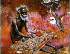 RedSnow ISC PbWCD 27 Australian Aboringinal Traditional Culture No 4 Painting. , 