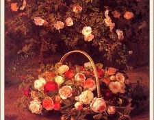 bs-flo- Eugene Henri Cauchos- Roses. ,  