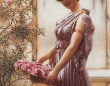 Godward The Flowers of Venus 1890. ,  