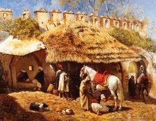Weeks Edwin Lord Blacksmith Shop at Tangiers. ,  