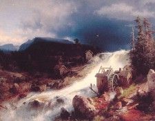 Landscape with Watermill. , 