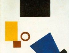 Malevitj Suprematism - Self-Portrait in Two Dimensions 1915,. �������, �������