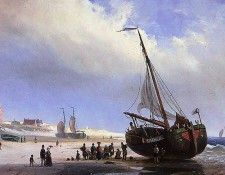 Gruyter Willem View on the beach Sun . Gruyter, 